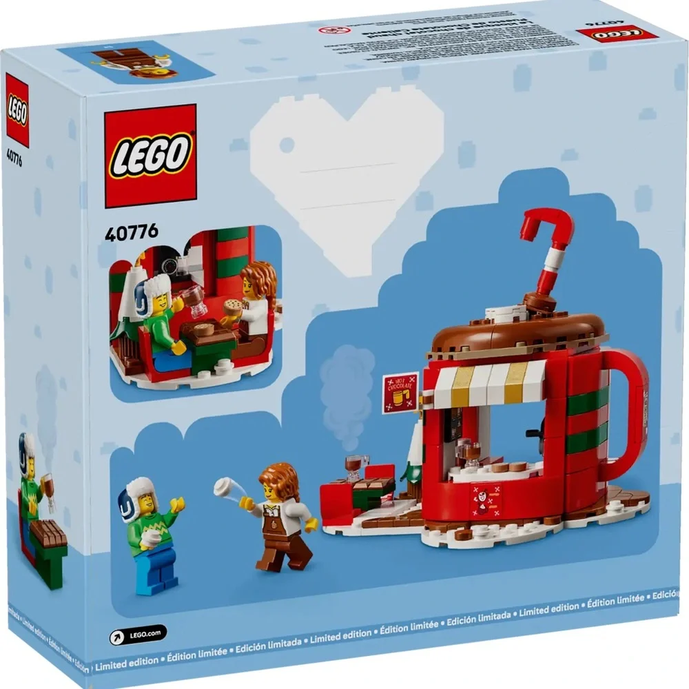Lego Hot Chocolate Stand Set Lego 40776 Winter Village Holiday Christmas - NEW
